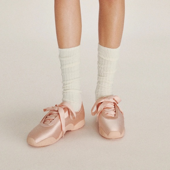 JW PEI Shoes - JW PEI Pink Satin Women's Shoes